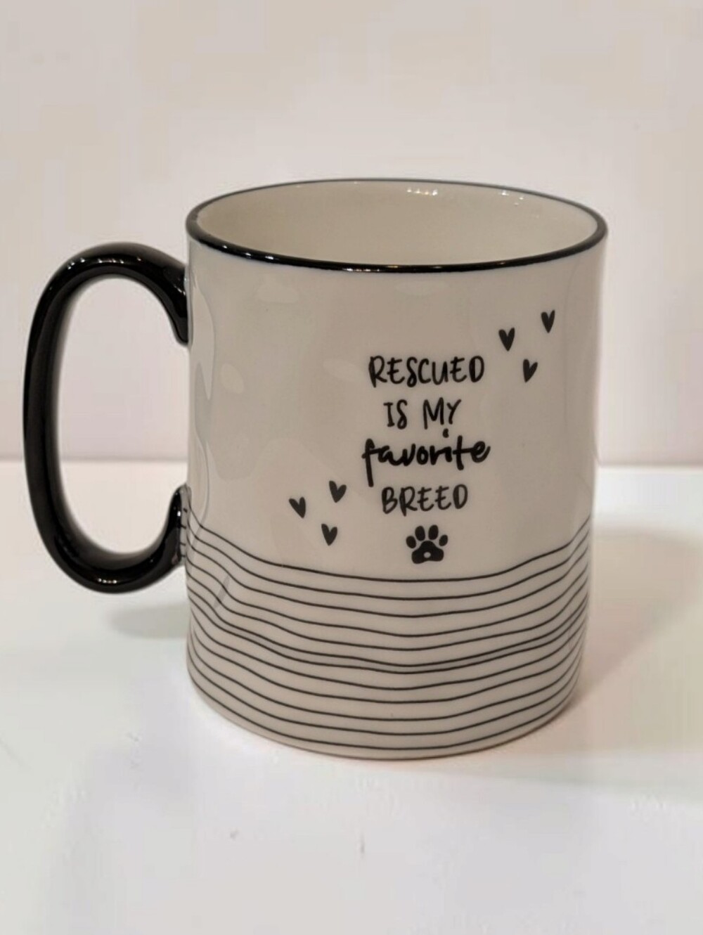 10 Strawberry Street Rescued Is My Favorite Breed Mug Pet Lovers Collection